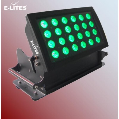 leds lighting fixture, led wall washer light with dmx 24x8w, RGBW color mixing wall light